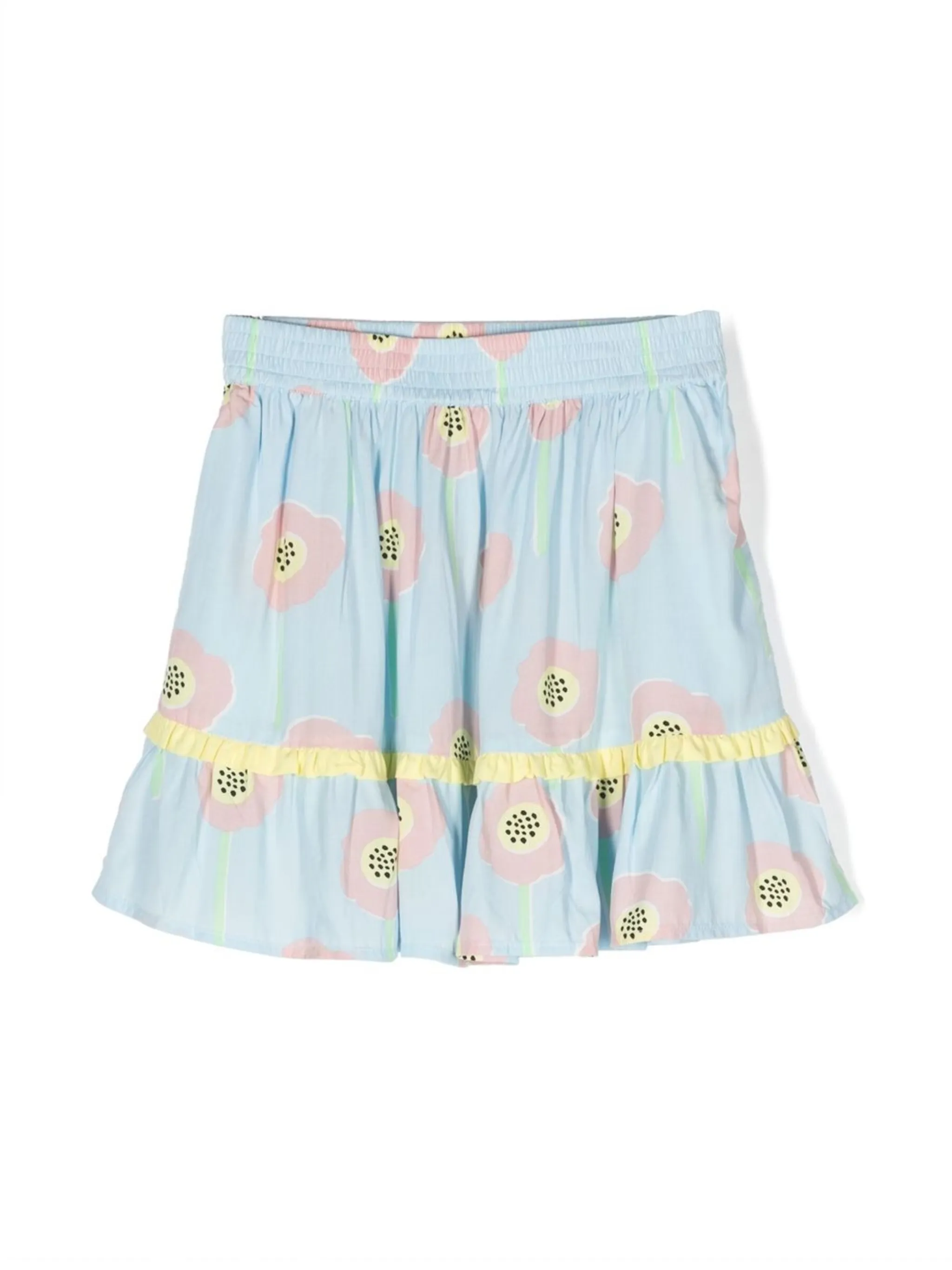 Юбка с оборками и цветочным принтом Stella Mccartney Kids, синий
Юбка с оборками и цветочным принтом Stella Mccartney Kids, синий