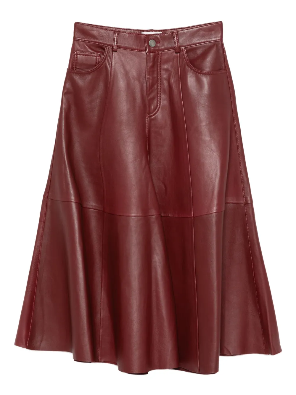 Кожаная юбка А-силуэта Haikure, красный
Кожаная юбка А-силуэта Haikure, красный