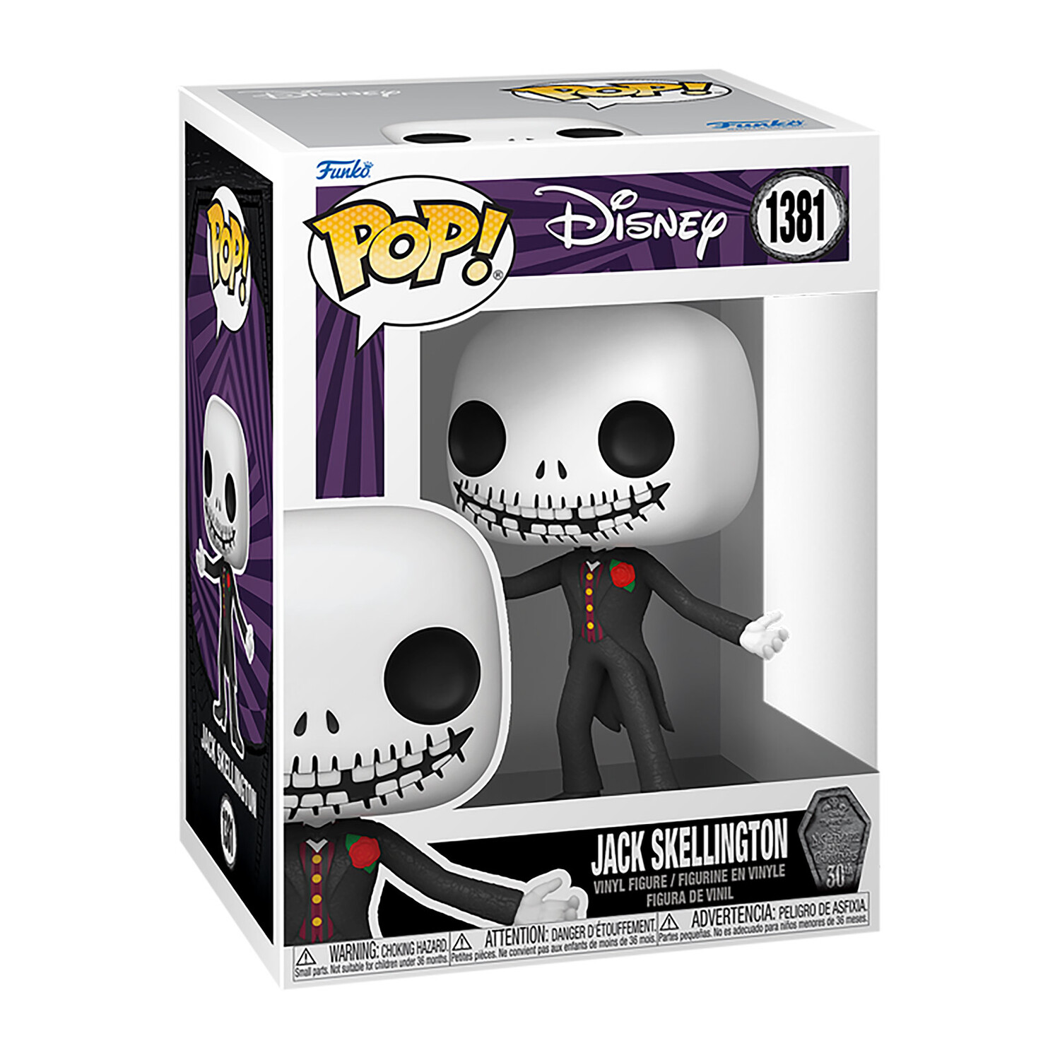 Кошмар перед Рождеством - формальная фигурка Джека Скеллингтона Funko Pop 
Кошмар перед Рождеством - формальная фигурка Джека Скеллингтона Funko Pop