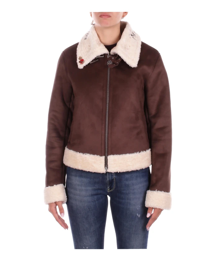 Куртка Richmond x с меховым воротником John Richmond, коричневый
Куртка Richmond x с меховым воротником John Richmond, коричневый