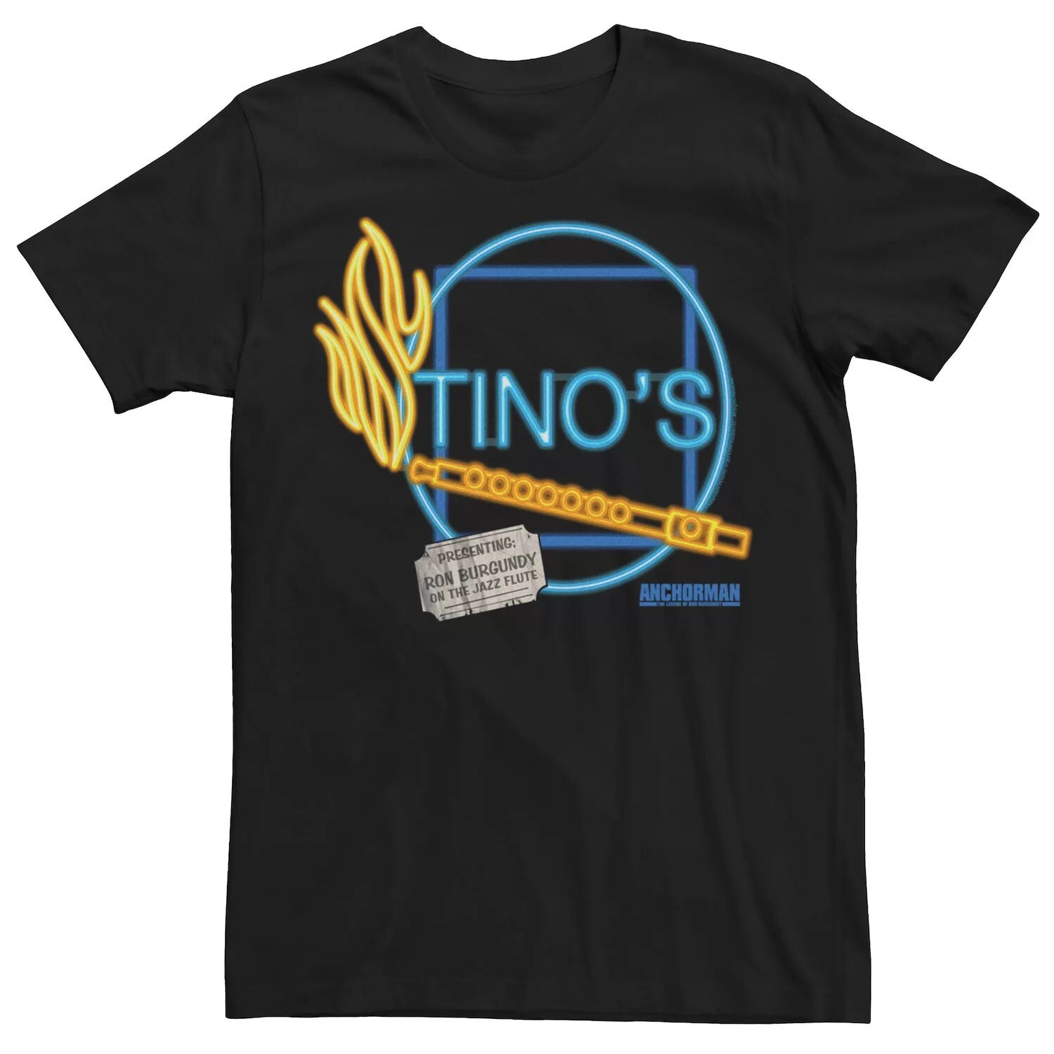 Мужской ведущий Тино представляет Рона Бургунди на футболке с джазовой флейтой Licensed Character
Мужской ведущий Тино представляет Рона Бургунди на футболке с джазовой флейтой Licensed Character