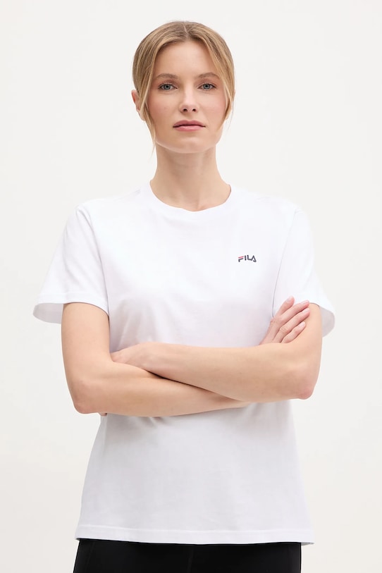Футболка хлопковая Lignano Fila, белый 
Футболка хлопковая Lignano Fila, белый