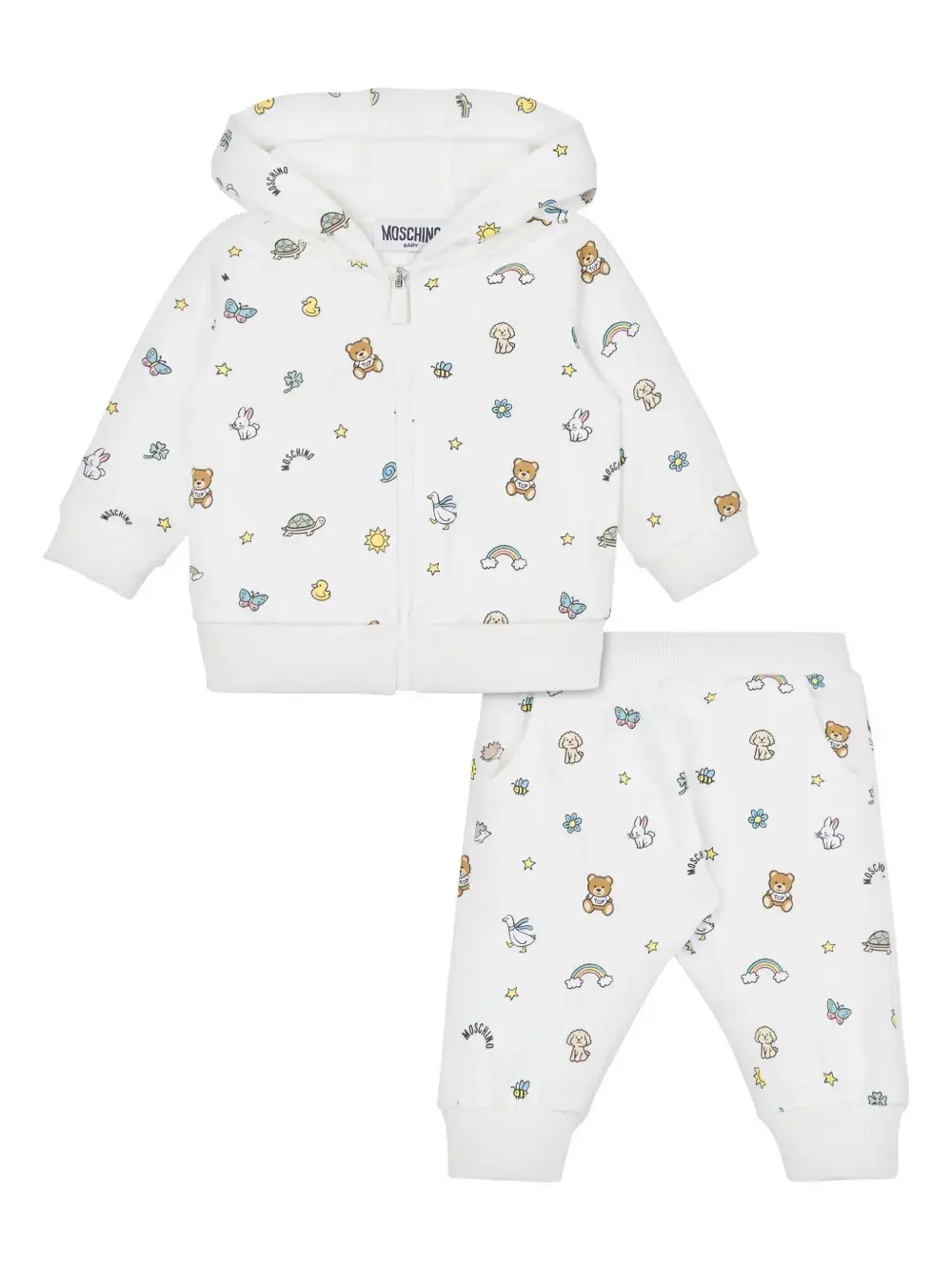 Спортивный костюм Teddy Bear Moschino Kids, белый
Спортивный костюм Teddy Bear Moschino Kids, белый