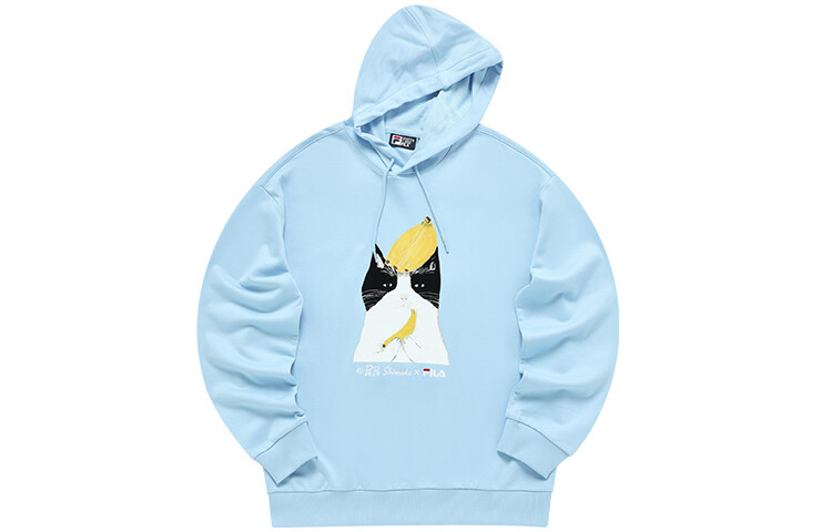 Толстовка унисекс невинность синяя Fila, цвет Innocence blue 
Толстовка унисекс невинность синяя Fila, цвет Innocence blue