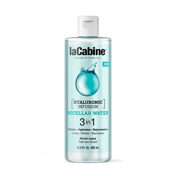 Увлажняющая мицеллярная вода Hyalurionic Infusion Agua Micelar Lacabine, 400 ml
Увлажняющая мицеллярная вода Hyalurionic Infusion Agua Micelar Lacabine, 400 ml