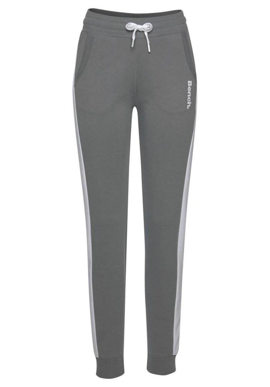 Зауженные брюки BENCH, серый 
Зауженные брюки BENCH, серый