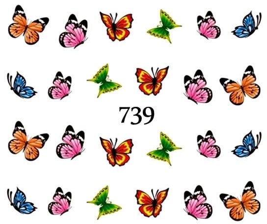 Водные наклейки для ногтей - №739, Raisin
Водные наклейки для ногтей - №739, Raisin