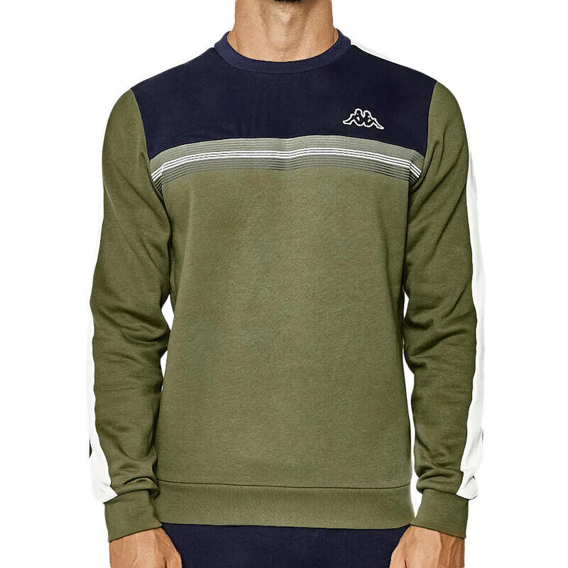 Мужская толстовка Kappa, цвет khaki/navy blue
Мужская толстовка Kappa, цвет khaki/navy blue