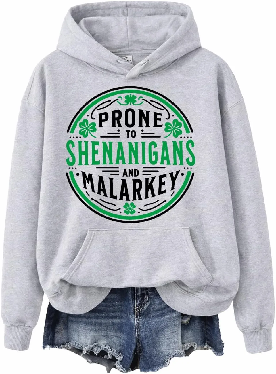 Свитшот St Patricks Day Prone to Shenanigans and Malarkey JWVEL
Свитшот St Patricks Day Prone to Shenanigans and Malarkey JWVEL