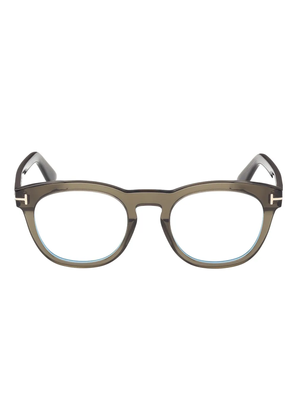 Очки в круглой оправе Tom Ford, зеленый
Очки в круглой оправе Tom Ford, зеленый