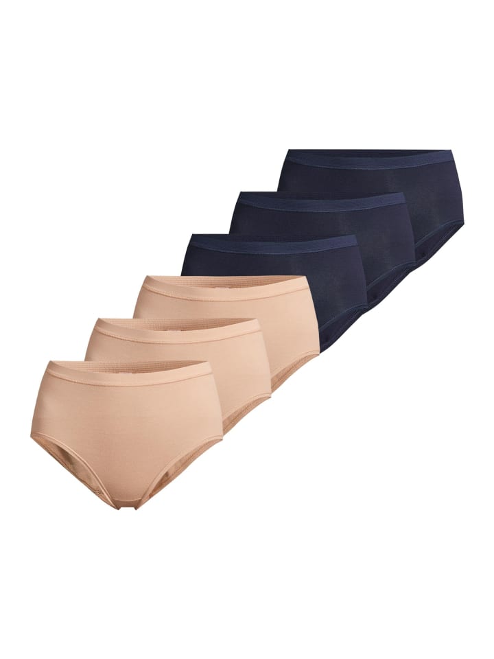 Conta Трусики-макси из тонкой ребристой ткани бежевого/темно-синего цвета
Conta Трусики-макси из тонкой ребристой ткани бежевого/темно-синего цвета