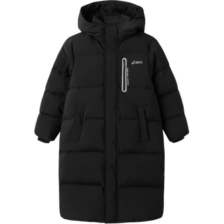 Школьная пуховая куртка Asics, черная
Школьная пуховая куртка Asics, черная