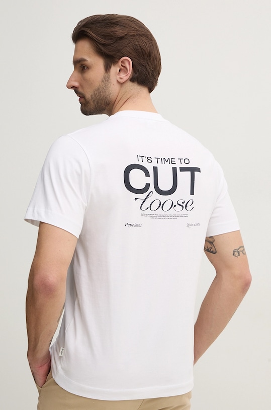 Хлопковая футболка PARRIS Pepe Jeans, белый
Хлопковая футболка PARRIS Pepe Jeans, белый