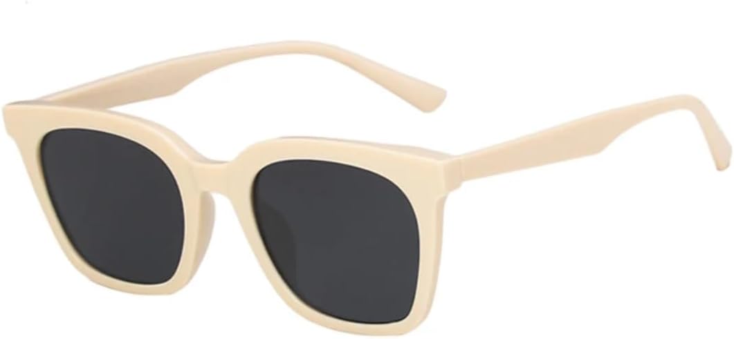 Солнцезащитные очки с защитой UV400 | Большая оправа, линзы конфетных цветов | Для женщин и мужчин, для занятий спортом на открытом воздухе и вождения DSVIGF, Beige Gray
Солнцезащитные очки с защитой UV400 | Большая оправа, линзы конфетных цветов | Для женщин и мужчин, для занятий спортом на открытом воздухе и вождения DSVIGF, Beige Gray