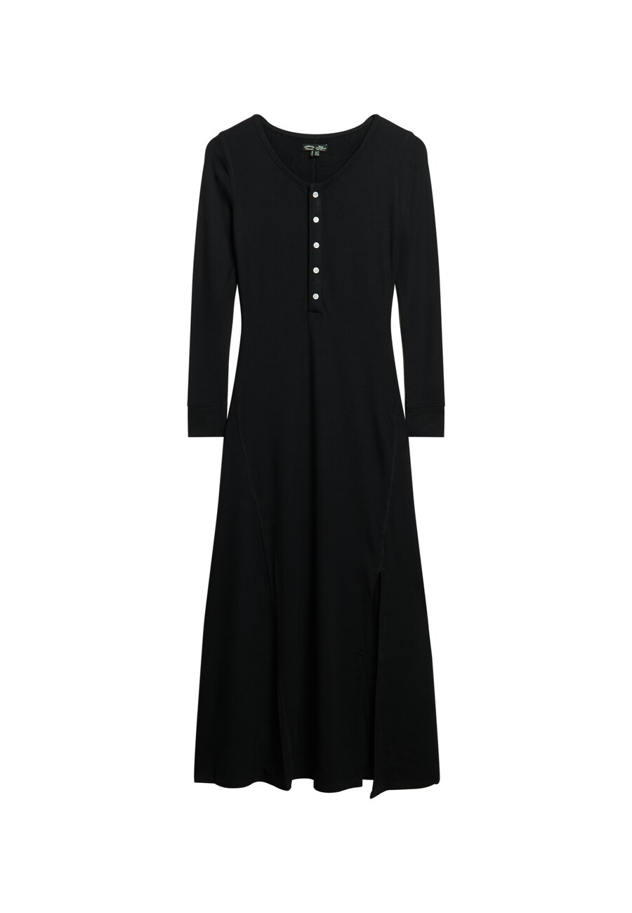 Платье Superdry Henley, черный
Платье Superdry Henley, черный