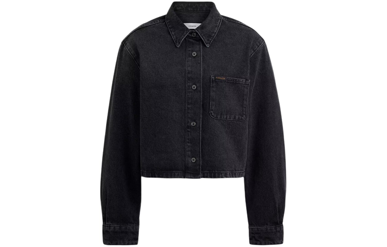 Женская джинсовая куртка COACH, цвет Black
Женская джинсовая куртка COACH, цвет Black