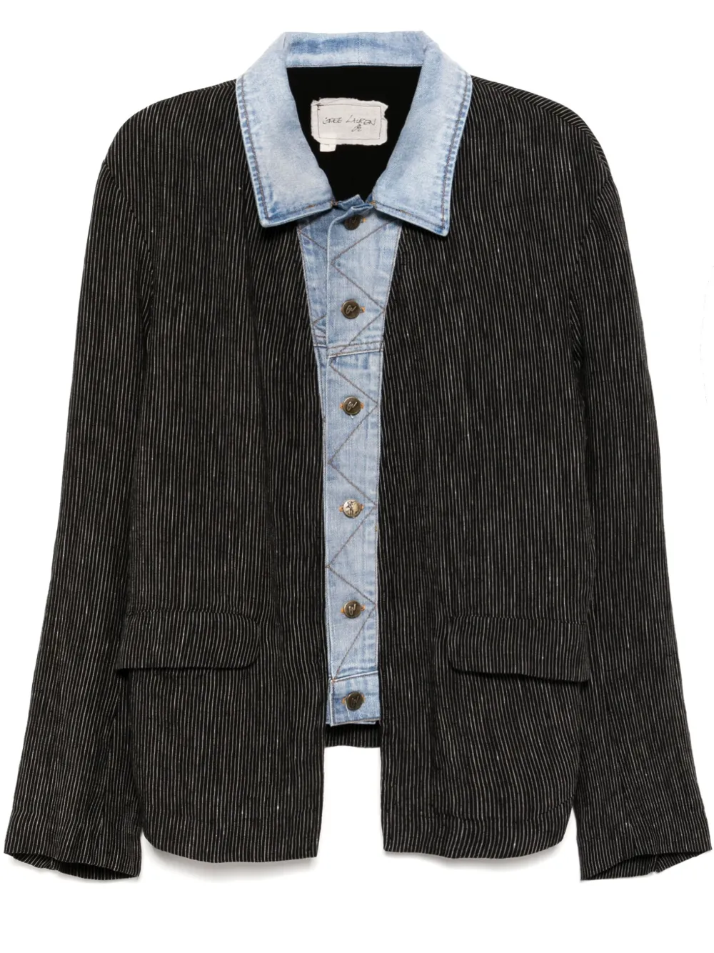 Куртка со вставками Greg Lauren, черный
Куртка со вставками Greg Lauren, черный