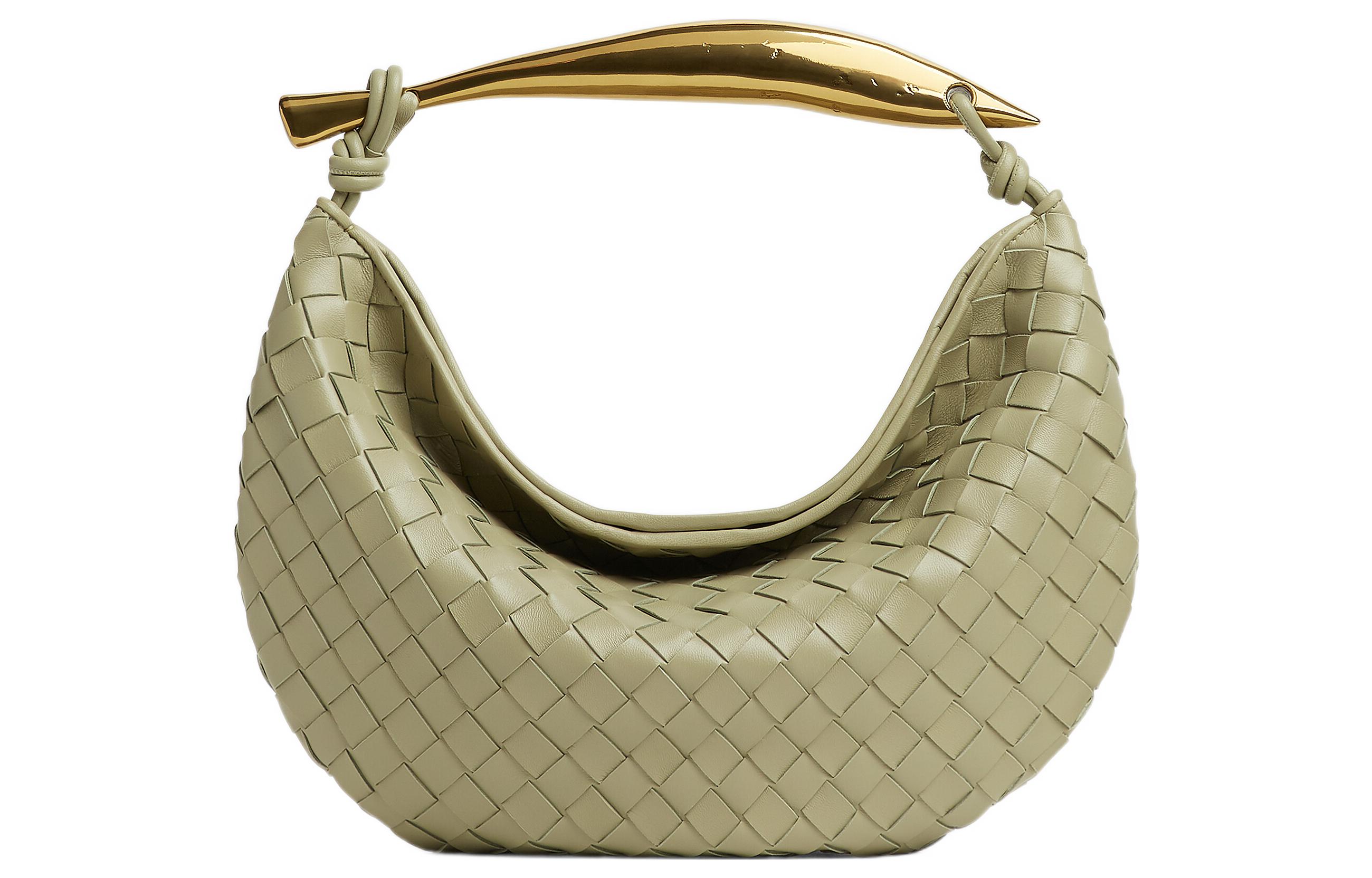 Сардиновая сумка Intrecciato Top Handle Small Travertine Bottega Veneta
Сардиновая сумка Intrecciato Top Handle Small Travertine Bottega Veneta