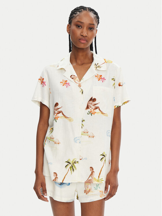 Рубашка обычного кроя Isla Palm 55398-TO Seafolly, экрю
Рубашка обычного кроя Isla Palm 55398-TO Seafolly, экрю