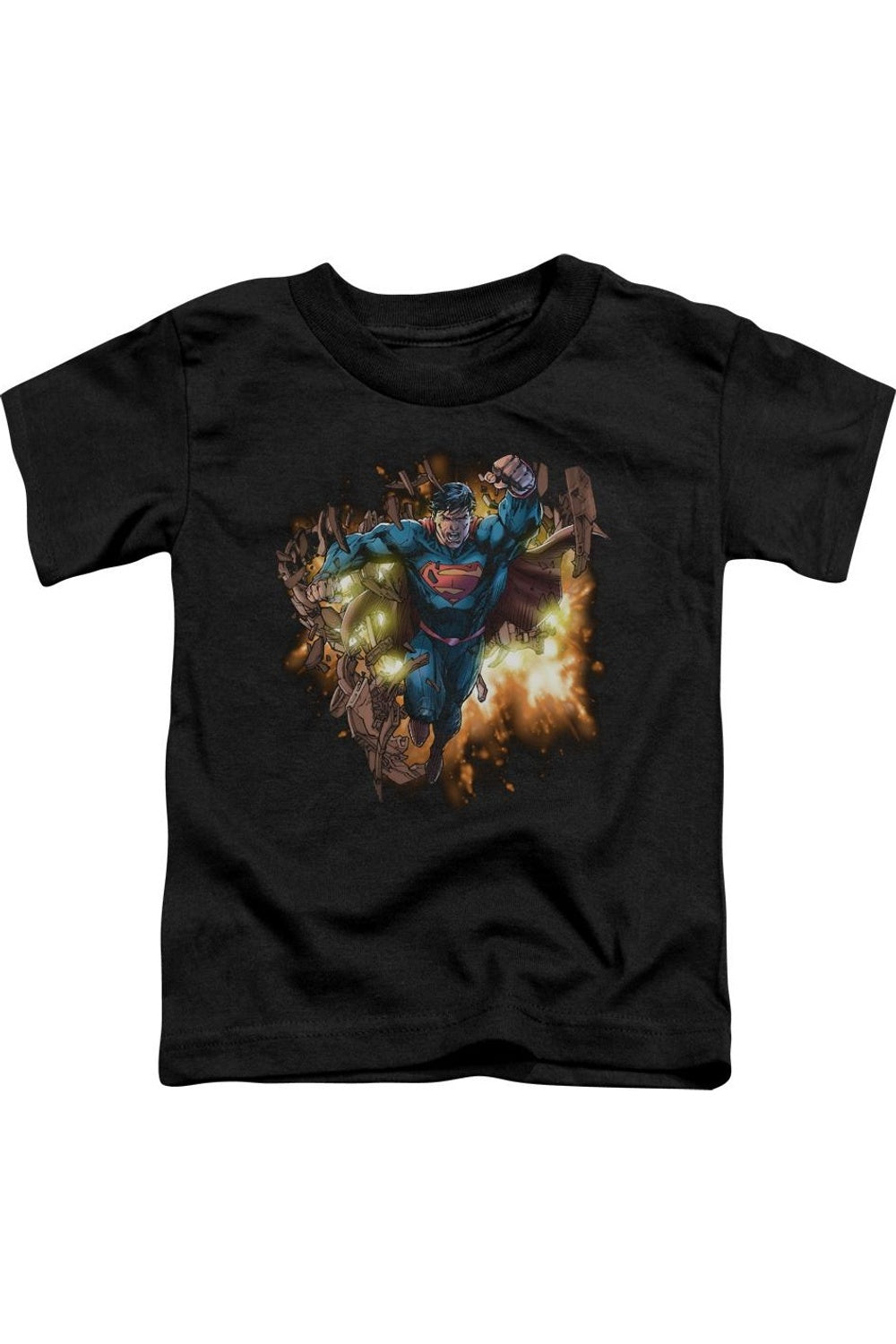 Футболка с коротким рукавом для малышей "Superman в полете" Gildan, черный
Футболка с коротким рукавом для малышей "Superman в полете" Gildan, черный