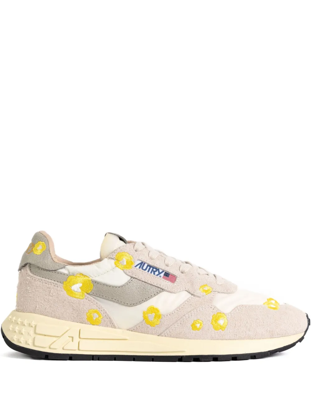 Низкие кеды с цветочной вышивкой AUTRY, нейтральный
Низкие кеды с цветочной вышивкой AUTRY, нейтральный