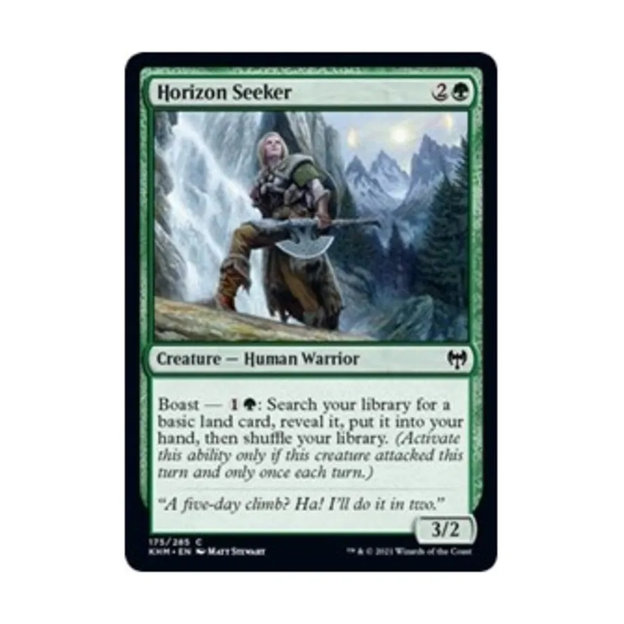 CCG Искатель горизонта (клавиша C), MTG - Kaldheim
CCG Искатель горизонта (клавиша C), MTG - Kaldheim