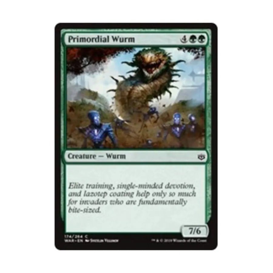 CCG Первобытный червь (клавиша C), MTG - War of the Spark
CCG Первобытный червь (клавиша C), MTG - War of the Spark