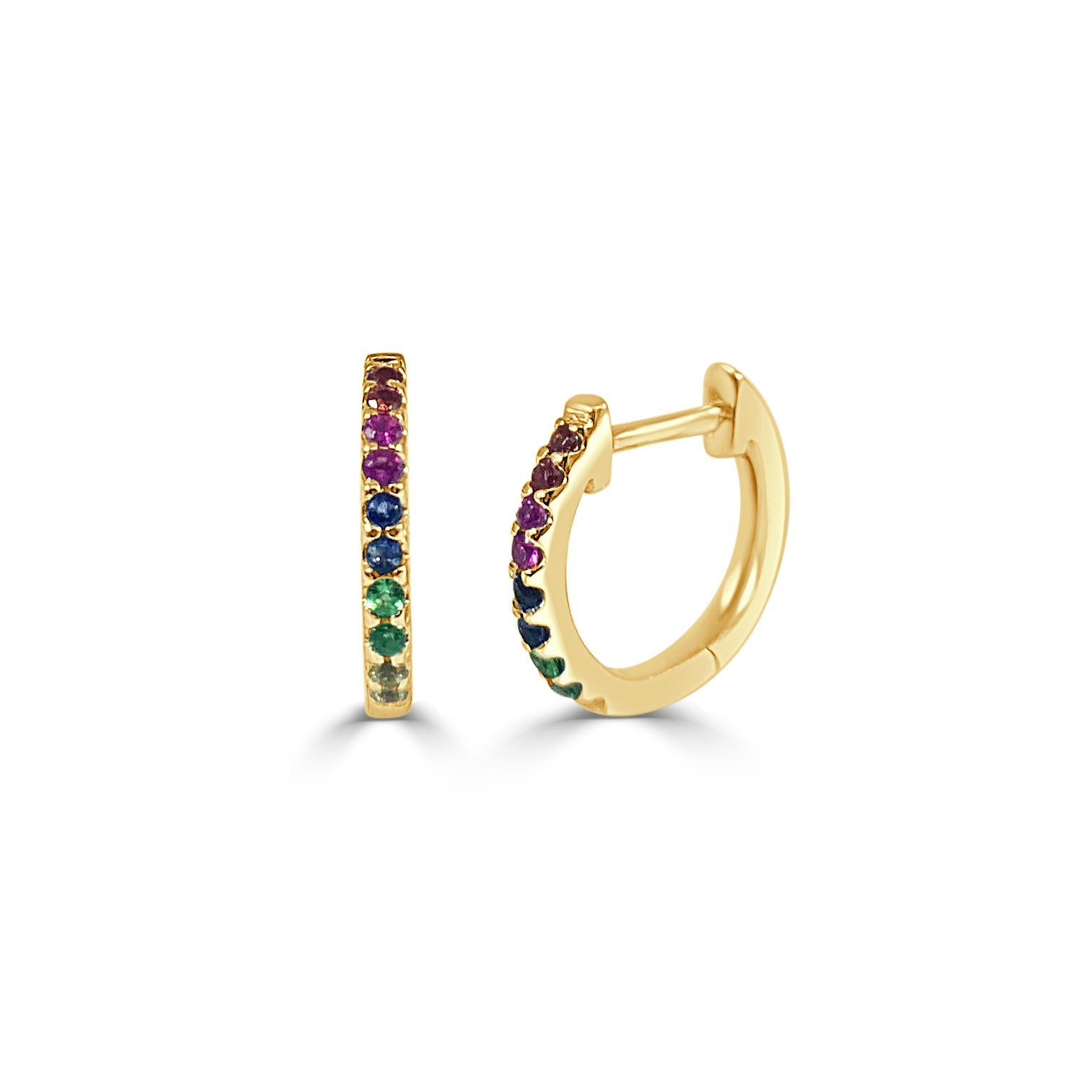 Серьги-хаги из 14-каратного золота с радужными сапфирами Sabrina Designs, желтый
Серьги-хаги из 14-каратного золота с радужными сапфирами Sabrina Designs, желтый