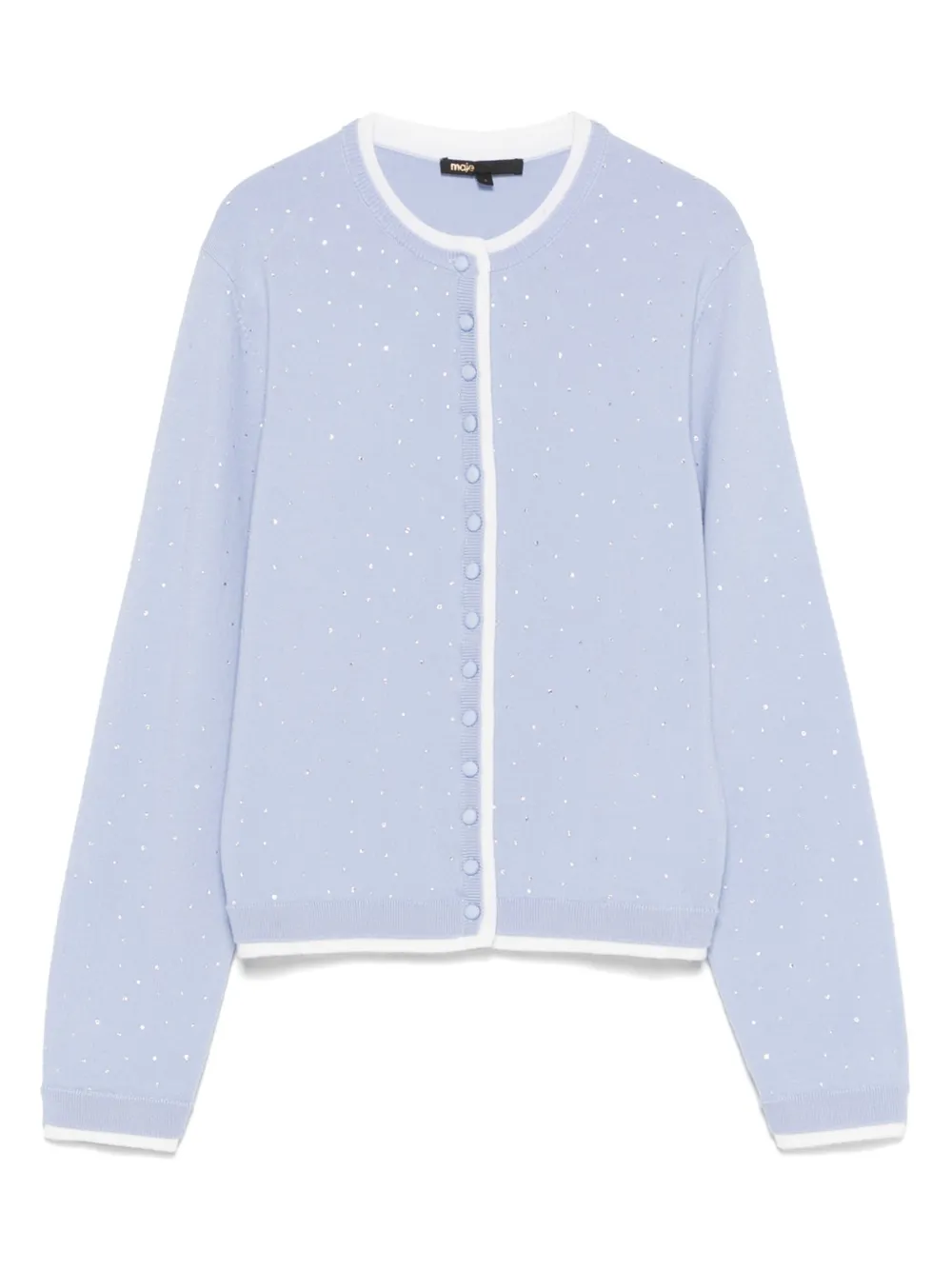 Кардиган со стразами Maje, синий
Кардиган со стразами Maje, синий