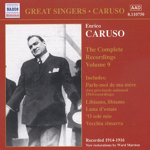 CD диск Caruso: Great Singers-Complete Recordings-Vol. 9
CD диск Caruso: Great Singers-Complete Recordings-Vol. 9