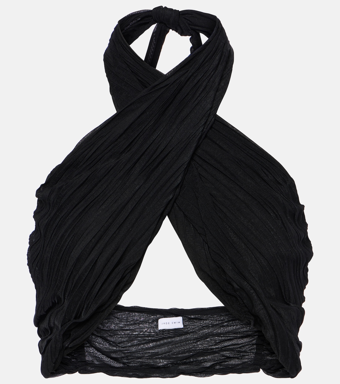 Топ с запахом и бретелькой на шее Aylin Jade Swim, черный
Топ с запахом и бретелькой на шее Aylin Jade Swim, черный