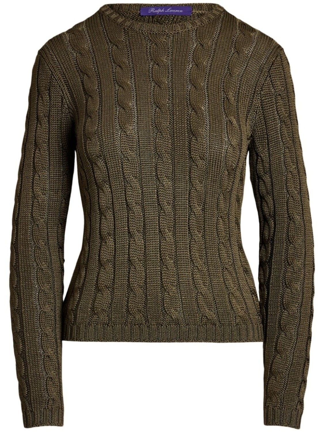 Свитер с круглым вырезом от Ralph Lauren Collection, зеленый
Свитер с круглым вырезом от Ralph Lauren Collection, зеленый