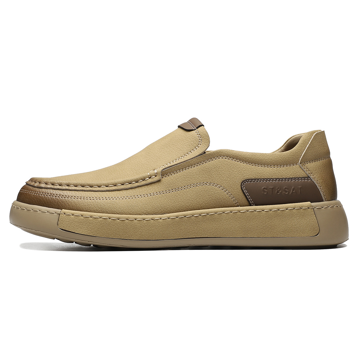 Повседневная обувь мужская абрикосового цвета ST&SAT, Apricot
Повседневная обувь мужская абрикосового цвета ST&SAT, Apricot
