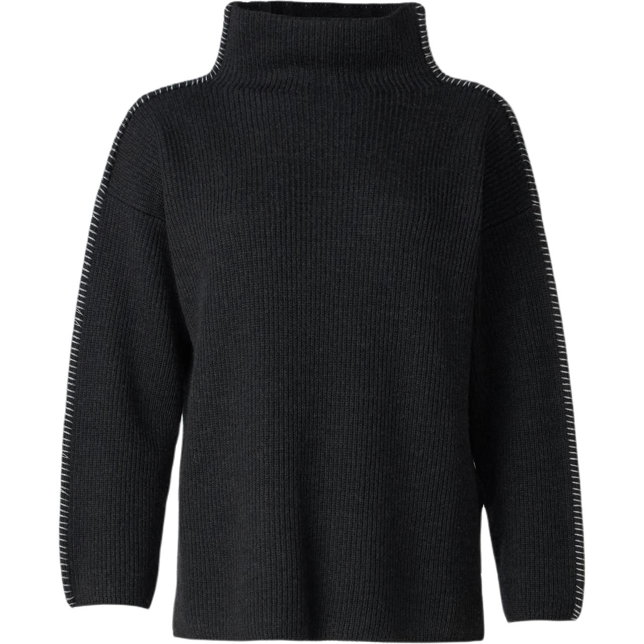 MaxMara Свитер женский черно-серый водолазка Moderate Others
MaxMara Свитер женский черно-серый водолазка Moderate Others