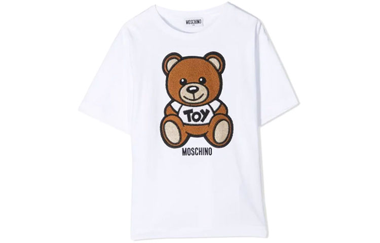 Детская футболка MOSCHINO, белая
Детская футболка MOSCHINO, белая