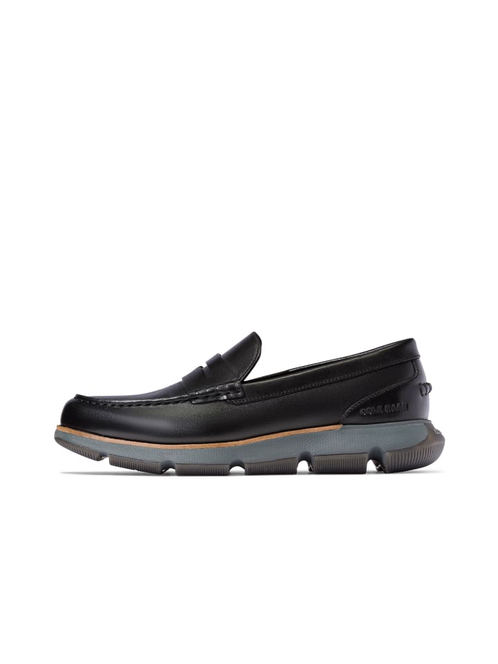 Cole Haan Лоферы 4.ZEROGRAND PENNY LOAFERS в черно-серо-полосатом исполнении
Cole Haan Лоферы 4.ZEROGRAND PENNY LOAFERS в черно-серо-полосатом исполнении