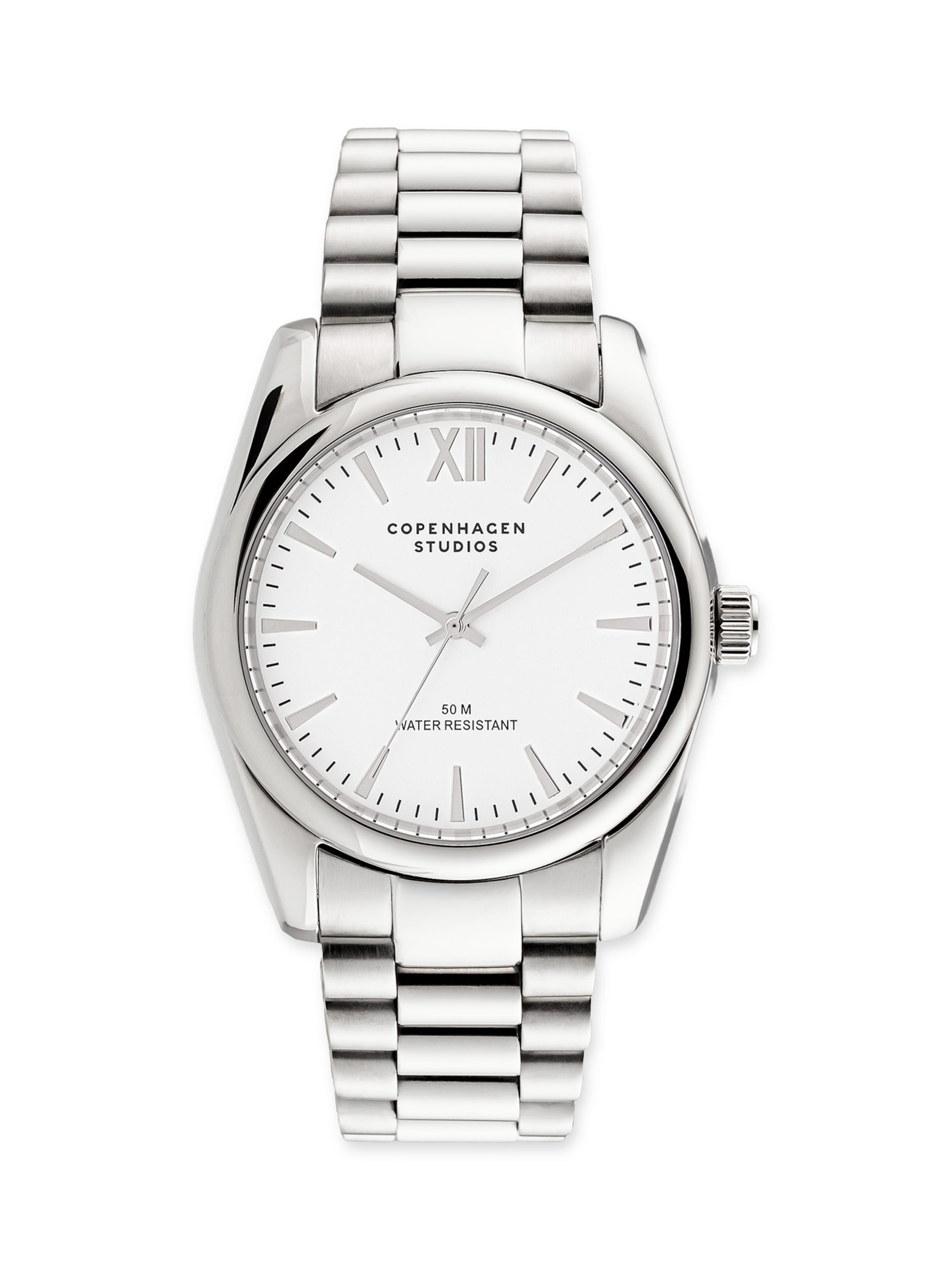 Copenhagen Studios Серебряные аналоговые часы
Copenhagen Studios Серебряные аналоговые часы