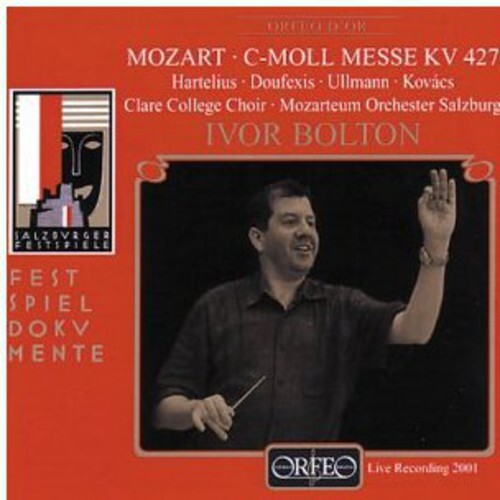 CD диск Mozart / Hartelius / Doufexis / Ullmann / Bolton: Messe C-Moll KV 427
CD диск Mozart / Hartelius / Doufexis / Ullmann / Bolton: Messe C-Moll KV 427