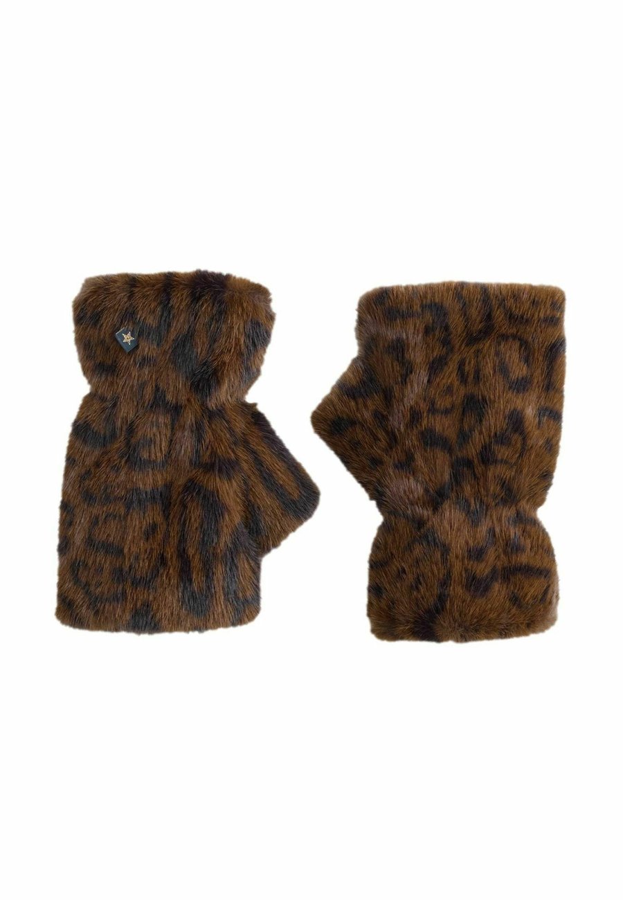 Перчатки Rockett St George Fingerless gloves, Animal/Brown
Перчатки Rockett St George Fingerless gloves, Animal/Brown