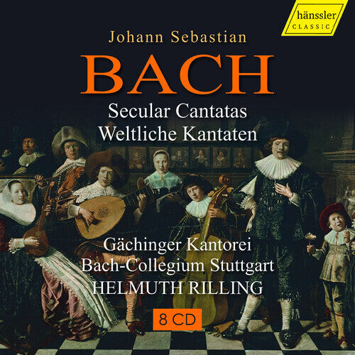 CD диск Bach / Kantorei / Bach-Collegium Stuttgart: Secular Cantatas - Weltliche Kantaten
CD диск Bach / Kantorei / Bach-Collegium Stuttgart: Secular Cantatas - Weltliche Kantaten
