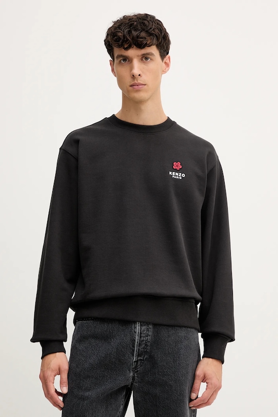 Хлопковая рубашка Kenzo, черный
Хлопковая рубашка Kenzo, черный