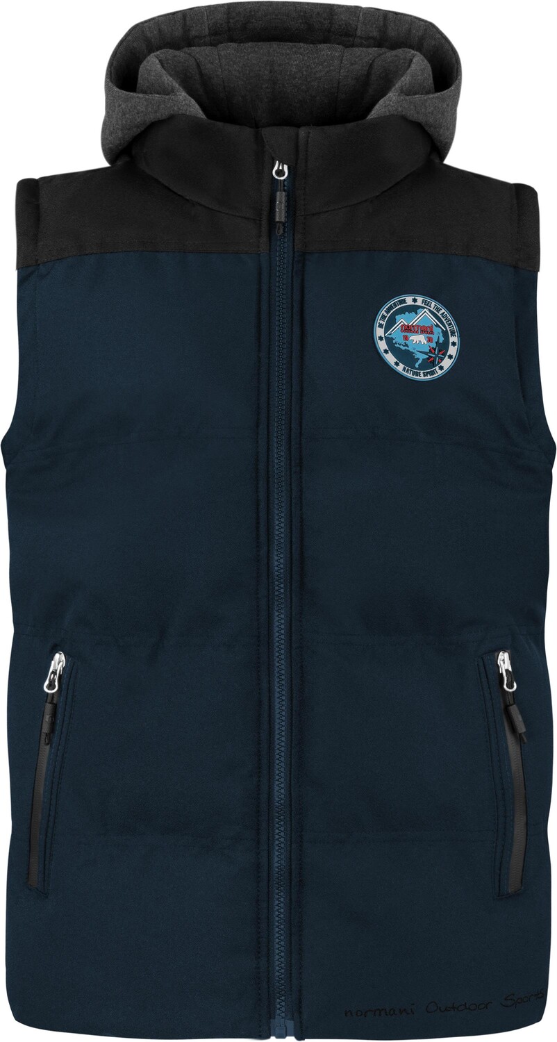 Утепленный жилет Normani Outdoor Sports Kinder Skien, темно синий 
Утепленный жилет Normani Outdoor Sports Kinder Skien, темно синий