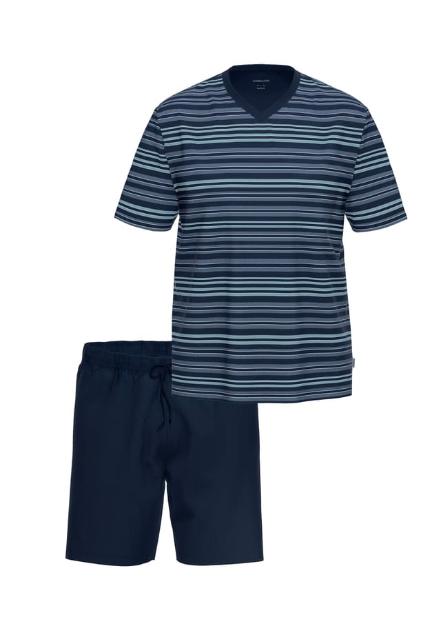 Пижама из органического хлопка Ammann, синий 
Пижама из органического хлопка Ammann, синий