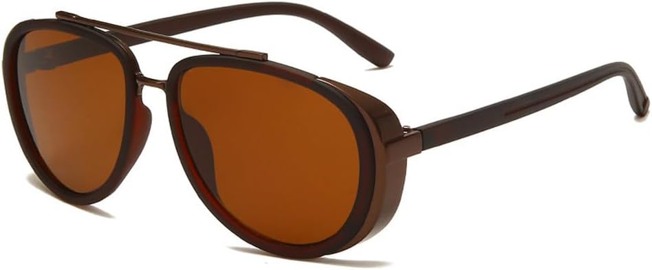 Винтажные модные ретро-солнцезащитные очки с защитой от ветра, круглые, в стиле стимпанк, спортивные классические солнцезащитные очки UV400 для мужчин и женщин HVTVTLA, C1
Винтажные модные ретро-солнцезащитные очки с защитой от ветра, круглые, в стиле стимпанк, спортивные классические солнцезащитные очки UV400 для мужчин и женщин HVTVTLA, C1