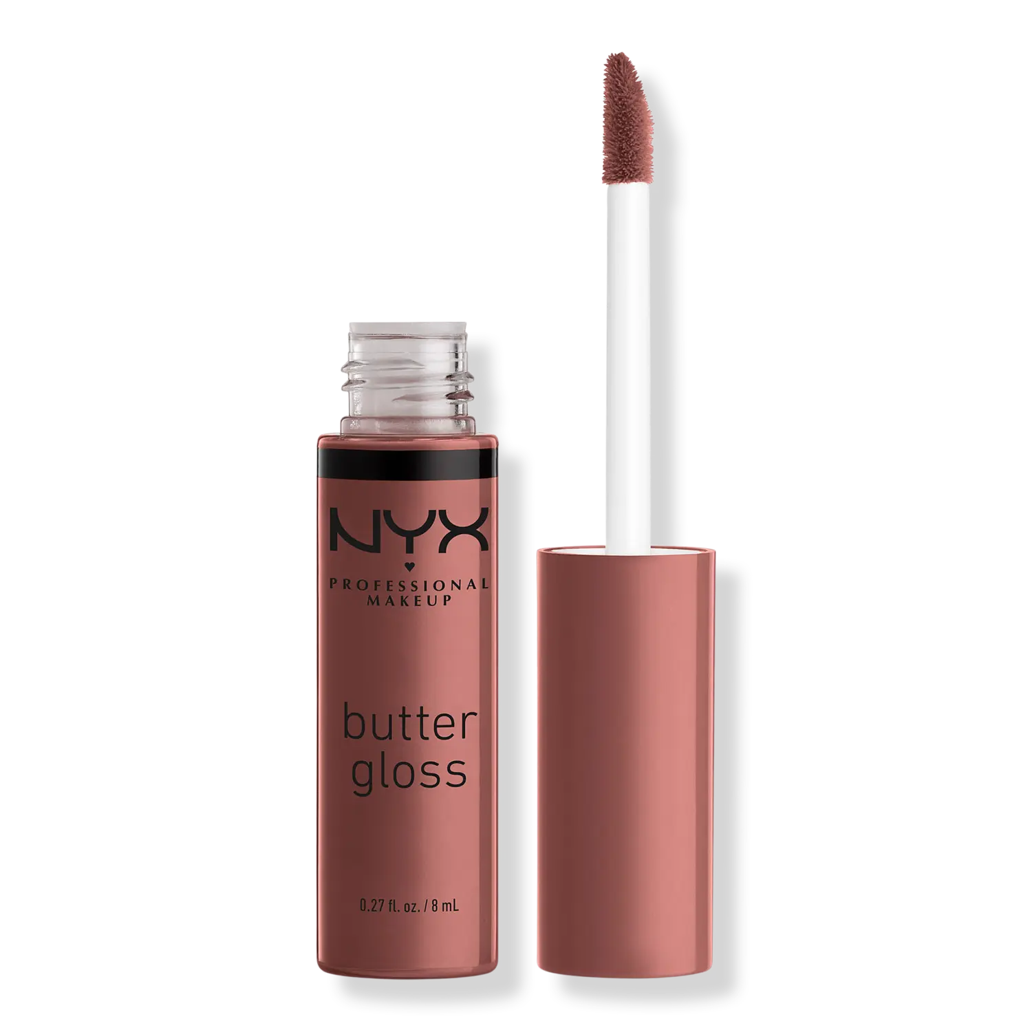 Нелипкий блеск для губ Butter Gloss NYX Professional Makeup, Spiked Toffee (brown mauve)
Нелипкий блеск для губ Butter Gloss NYX Professional Makeup, Spiked Toffee (brown mauve)