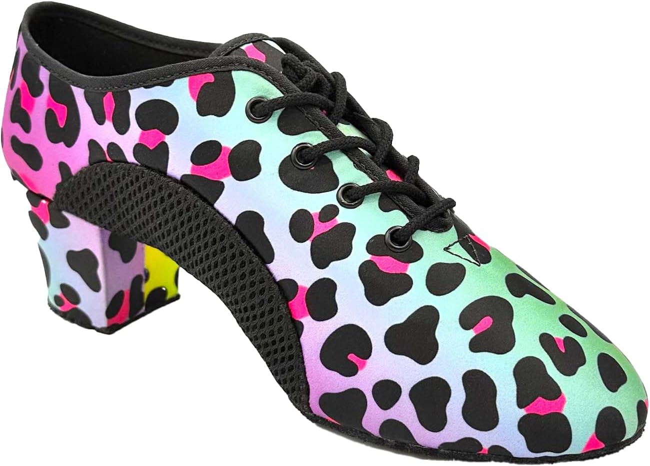 Туфли для бальных танцев Danca Lace Up, каблук 4 см, вставки из сетки - Лейси Швиммер - Jive BL302 So Danca, Leopard
Туфли для бальных танцев Danca Lace Up, каблук 4 см, вставки из сетки - Лейси Швиммер - Jive BL302 So Danca, Leopard