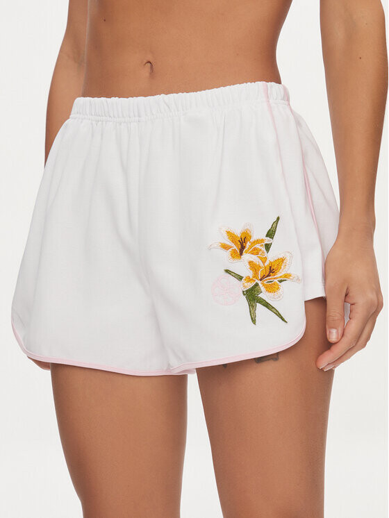 Тканевые шорты свободного кроя Guess, белый
Тканевые шорты свободного кроя Guess, белый