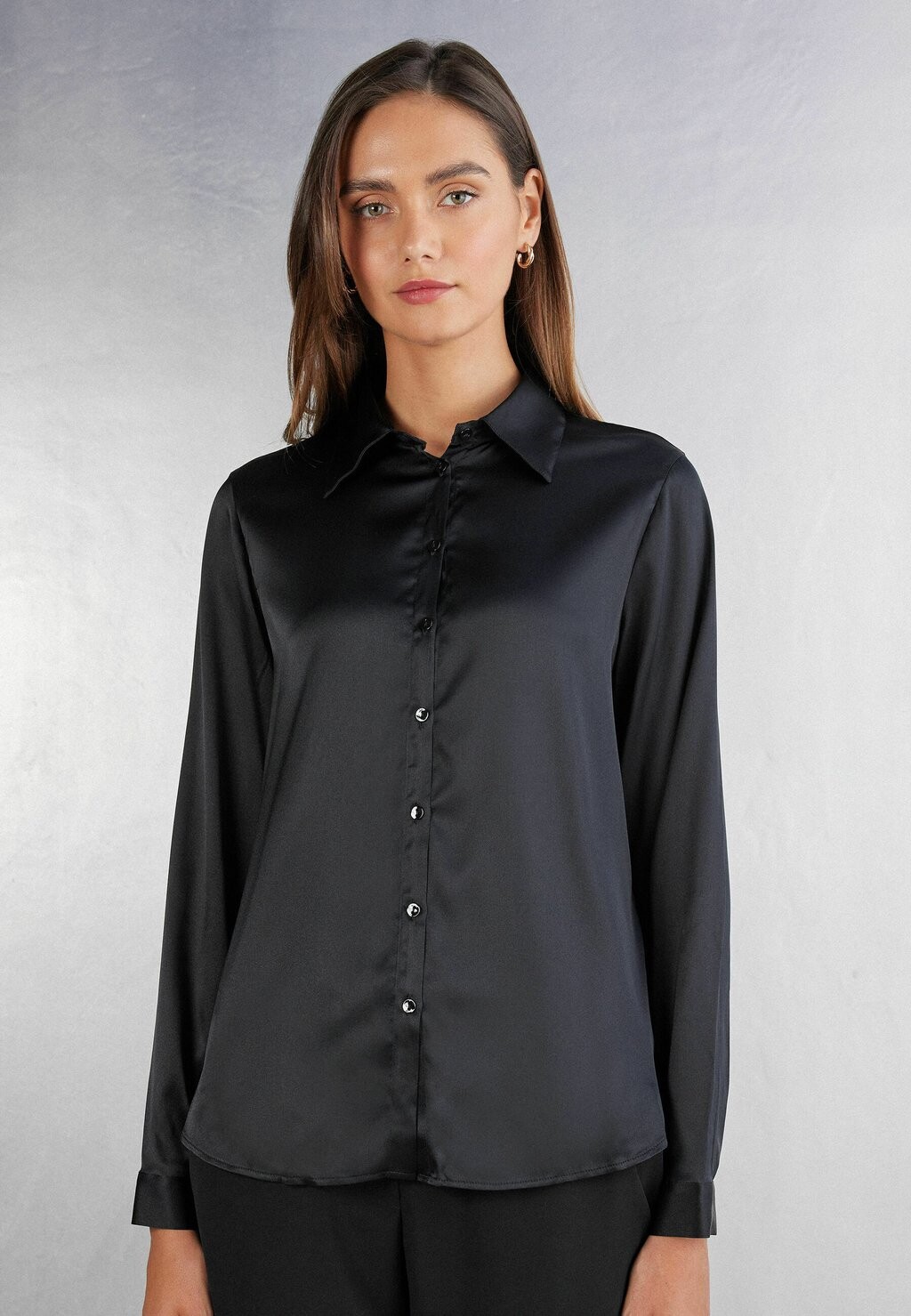 Блузка на пуговицах Intimissimi, черный
Блузка на пуговицах Intimissimi, черный