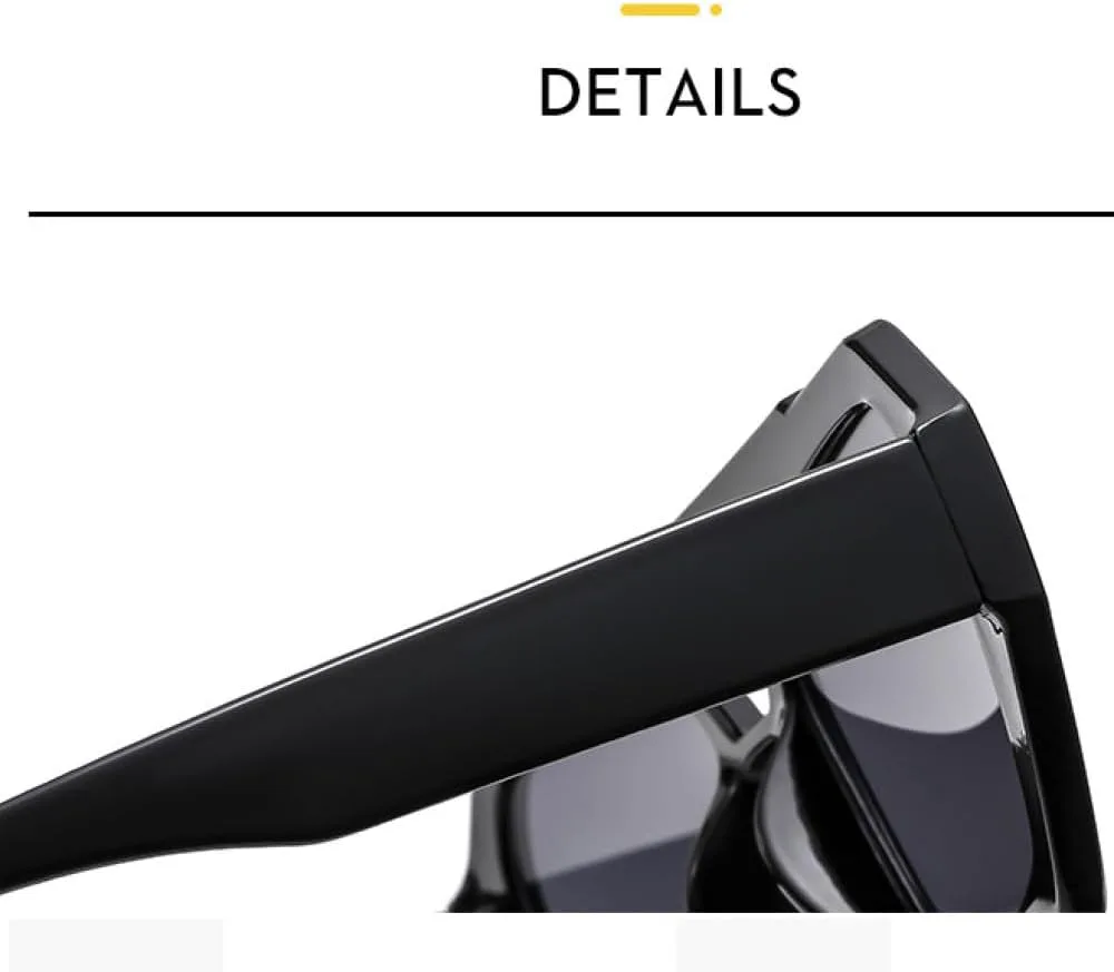 Ретро женские солнцезащитные очки-пилот, модные солнцезащитные очки с защитой от УФ-излучения UV400, трендовые мужские солнцезащитные очки WNCKSQ, Leopard Champagne
Ретро женские солнцезащитные очки-пилот, модные солнцезащитные очки с защитой от УФ-излучения UV400, трендовые мужские солнцезащитные очки WNCKSQ, Leopard Champagne