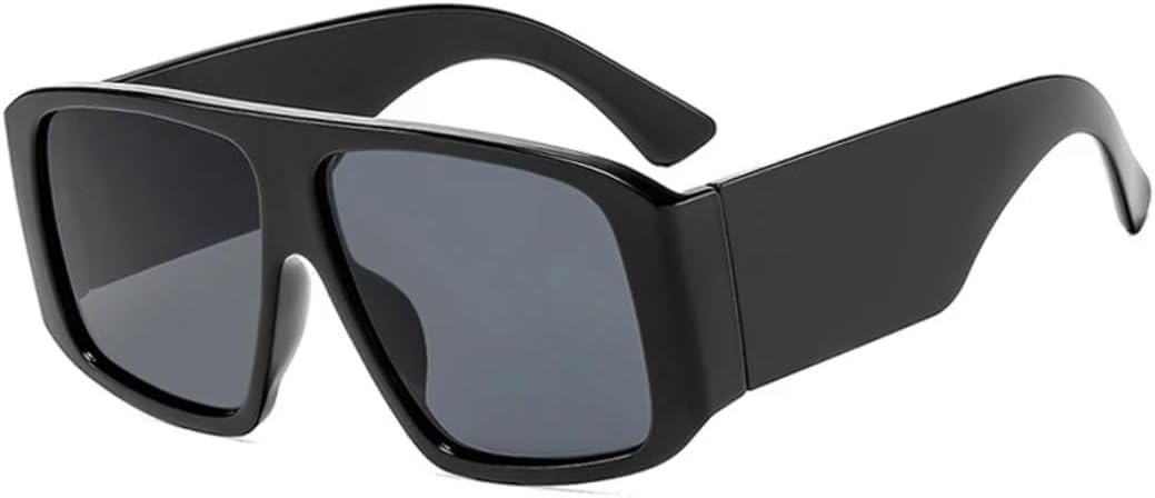 Винтажные солнцезащитные очки в крупной оправе для женщин, ретро-солнцезащитные очки для мужчин, очки для активного отдыха с защитой от УФ-излучения UV400 VVTWSSW, Black Gray
Винтажные солнцезащитные очки в крупной оправе для женщин, ретро-солнцезащитные очки для мужчин, очки для активного отдыха с защитой от УФ-излучения UV400 VVTWSSW, Black Gray